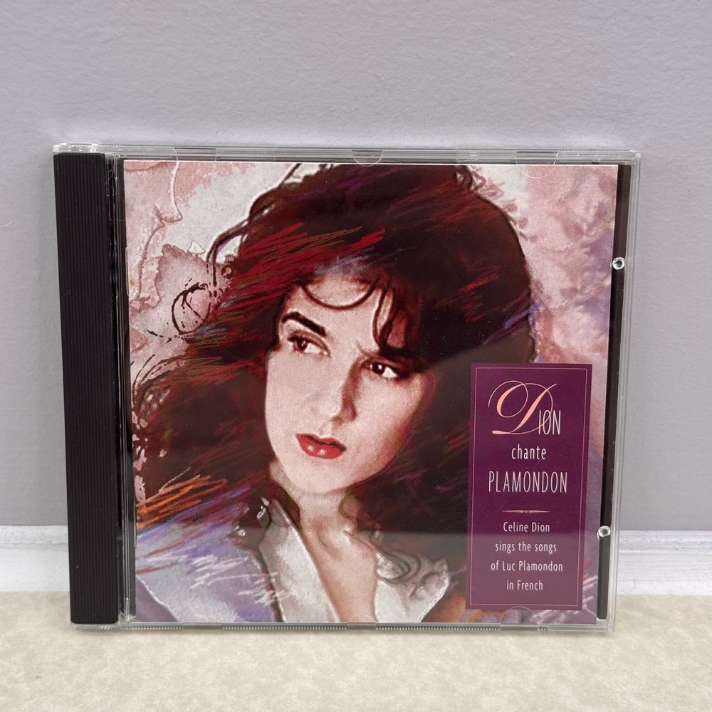 Celine Dion:‎ Dion Chante Plamondon (CD 1991 Sony) French Songs Luc Plamondon